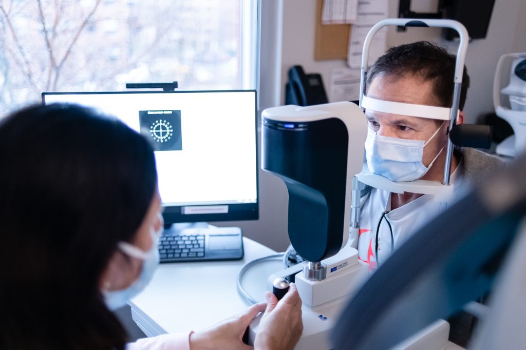 Examen de dépistage du glaucome